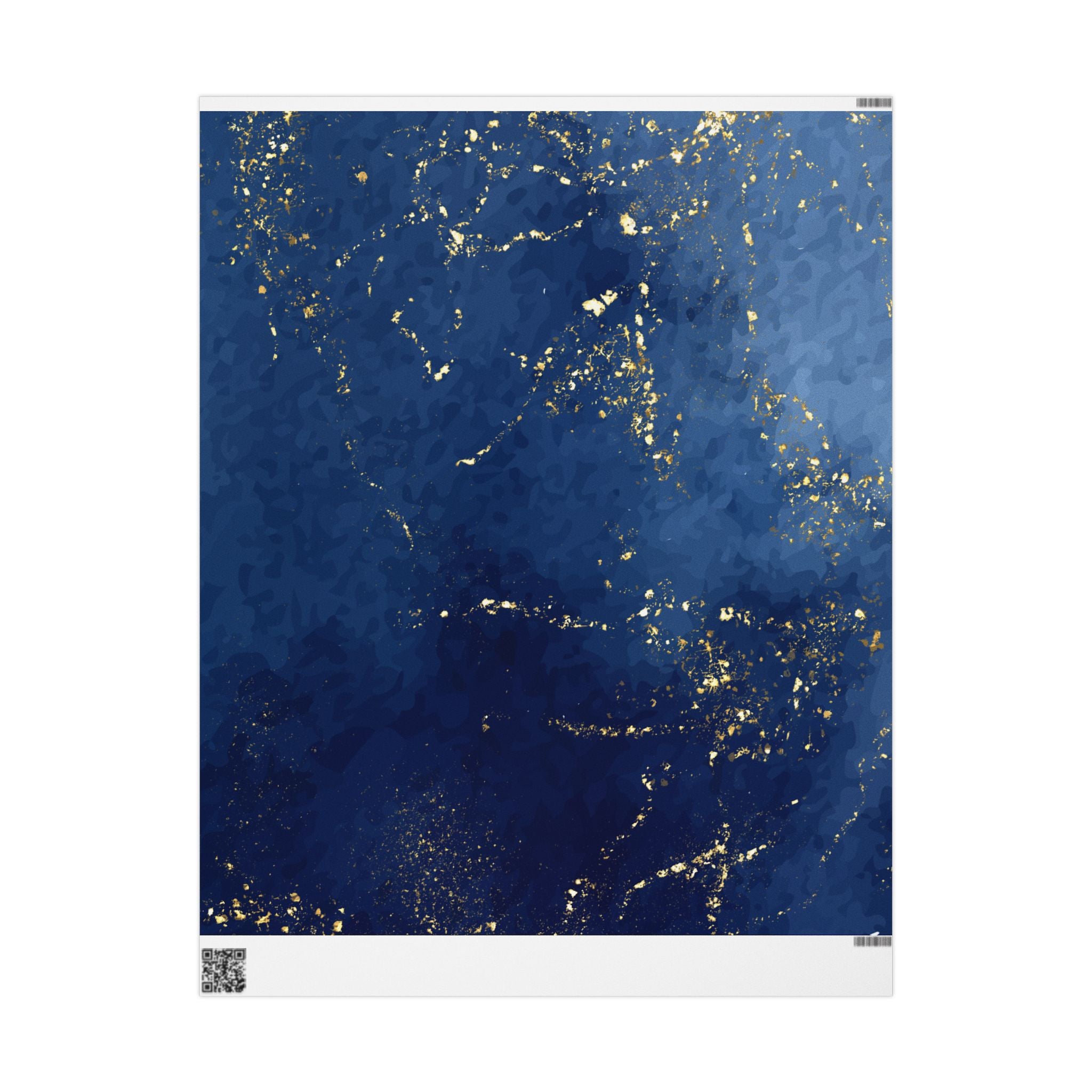 Elegant Gold-Accented Wrapping Paper for Special Occasions