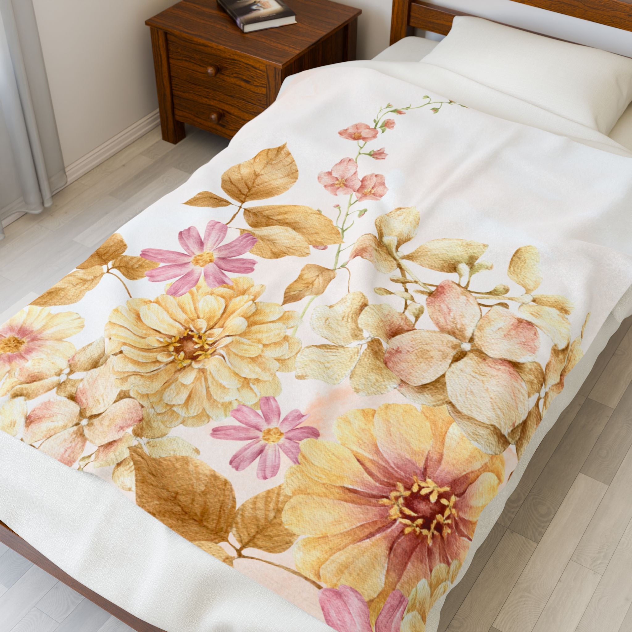 Velveteen Plush Blanket 50 x 60