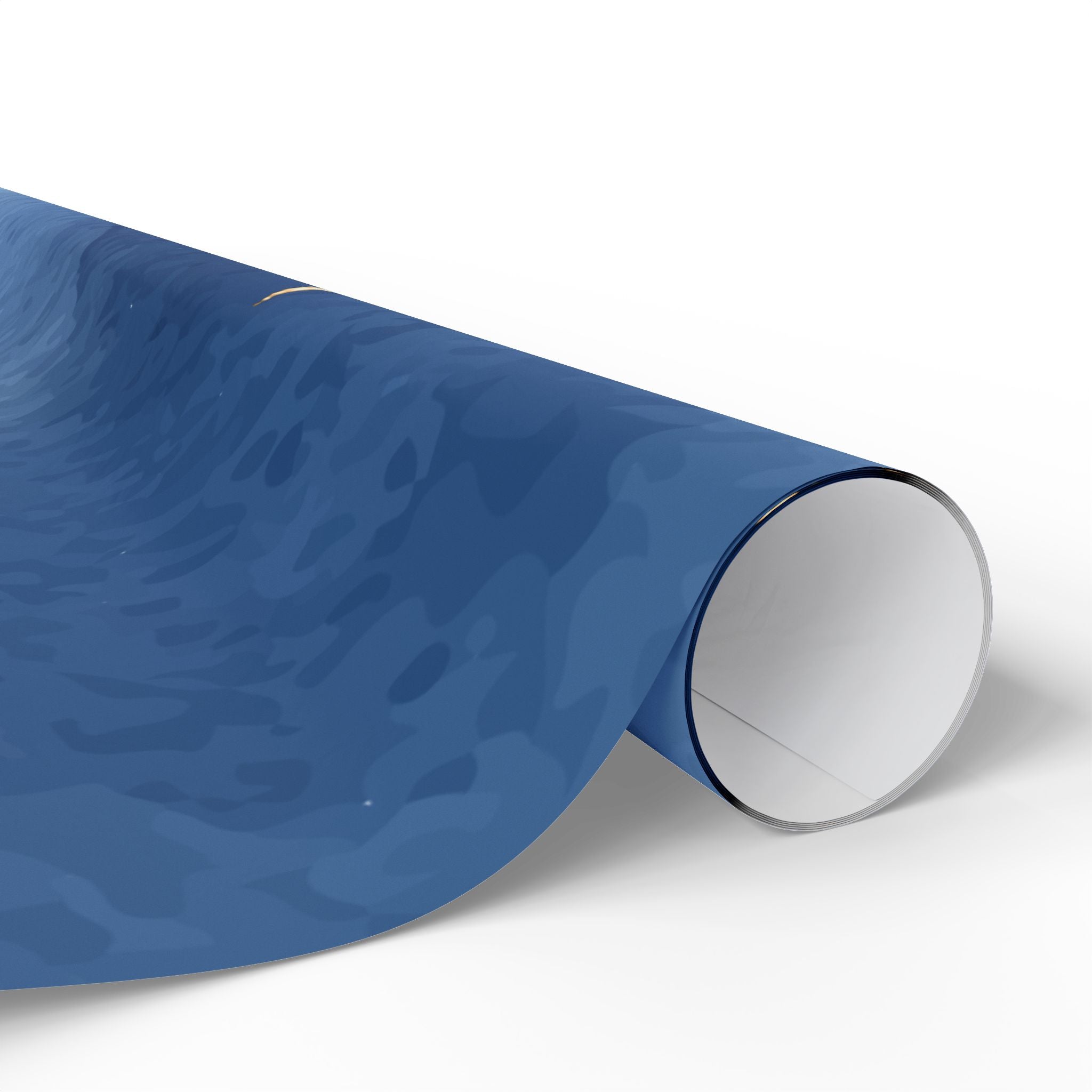 Elegant Gold Leaf Wrapping Paper Roll