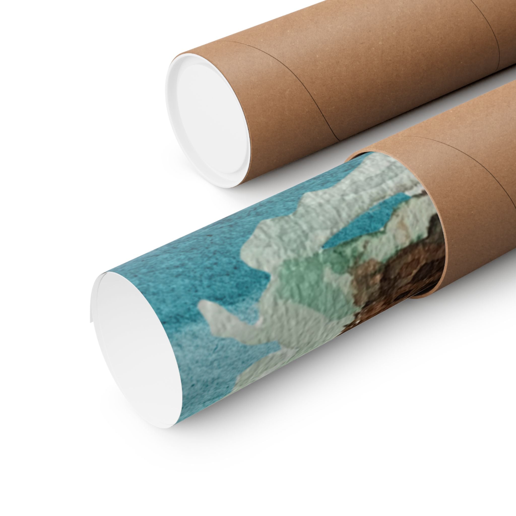 Vertical Poster - Sweet Little Sea Otter Nursery Decor 18 x 24, 20 x 30, 24 x 36