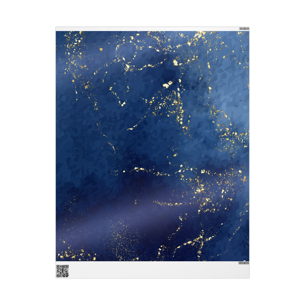 Elegant Gold-Accented Wrapping Paper for Special Occasions