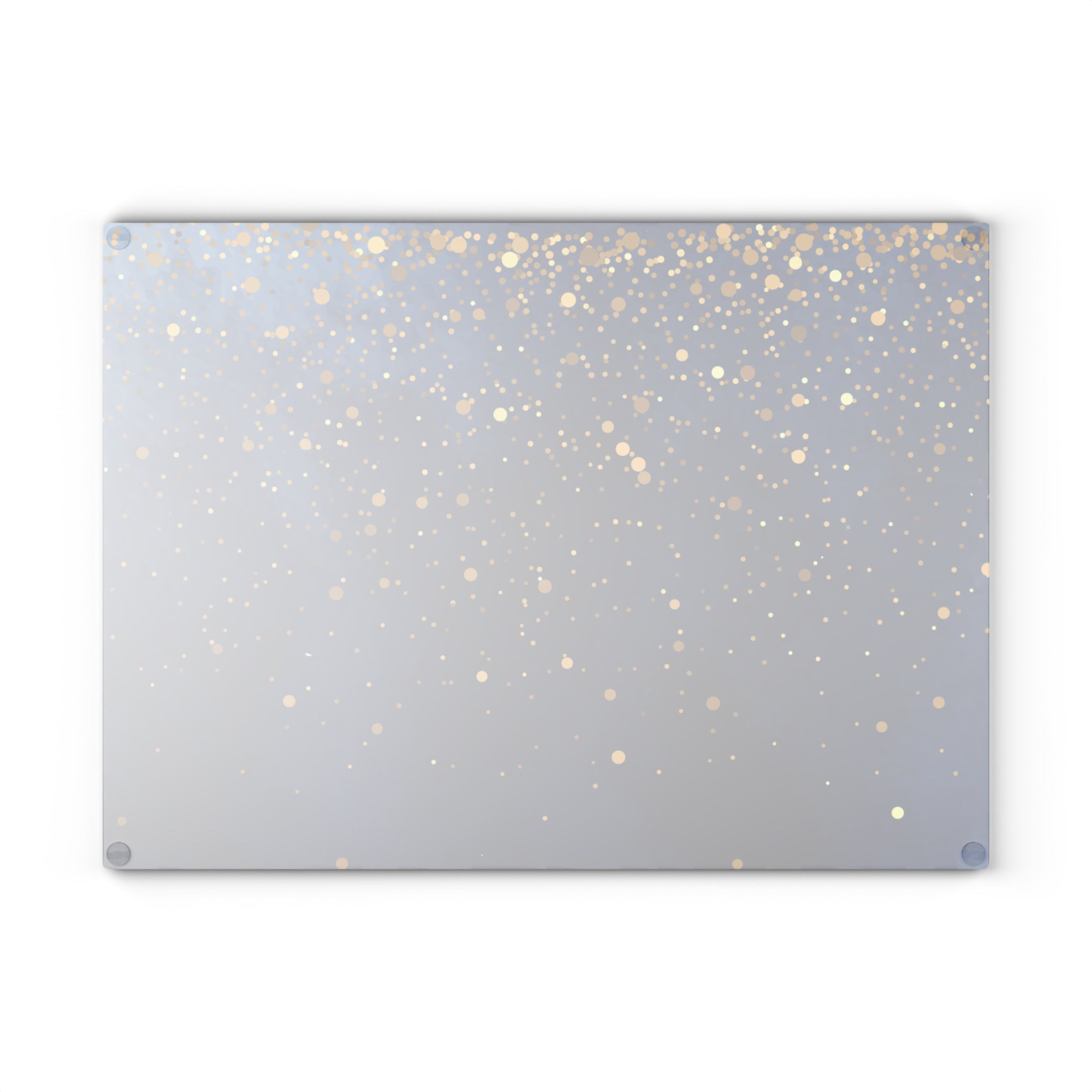 Elegant Glittering Glass Cutting Board - Perfect for Cooking & Entertaining