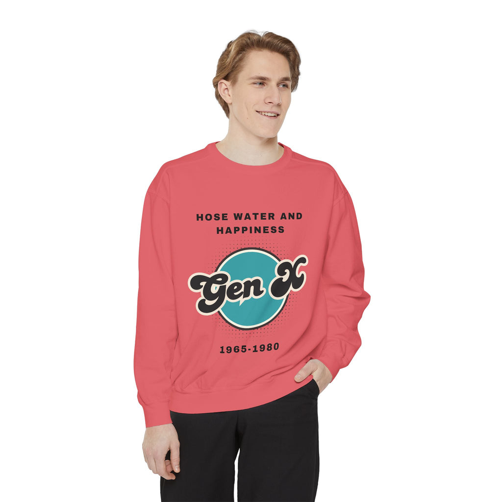 Sweatshirt - Gen X Hosewater and Happiness Generation Raised Tough Design