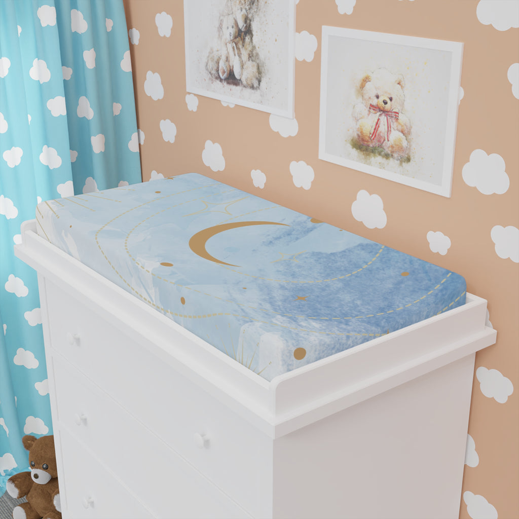 Celestial Baby Changing Pad Cover
