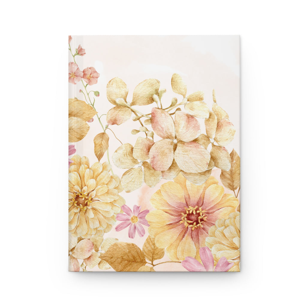 Floral Hardcover Journal for Writing & Inspiration