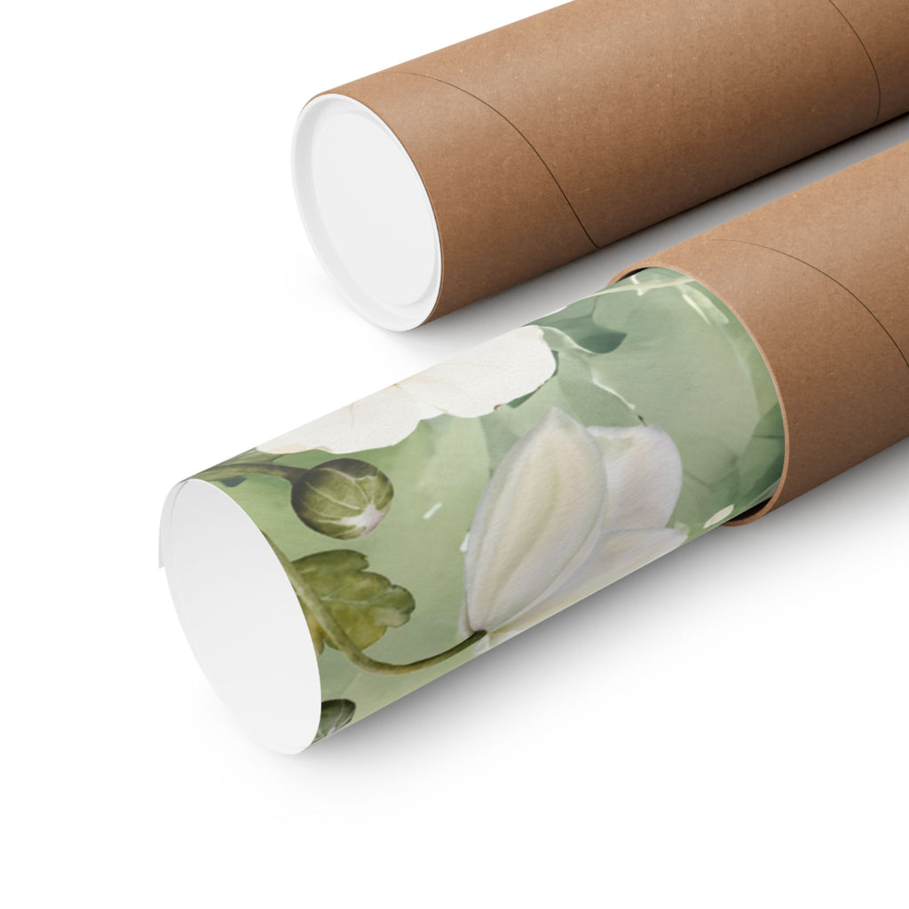 Serene Floral Matte Poster, Botanical Wall Art, Nature Decor, Gift for Nature Lovers, Home Aesthetic 16 x 24