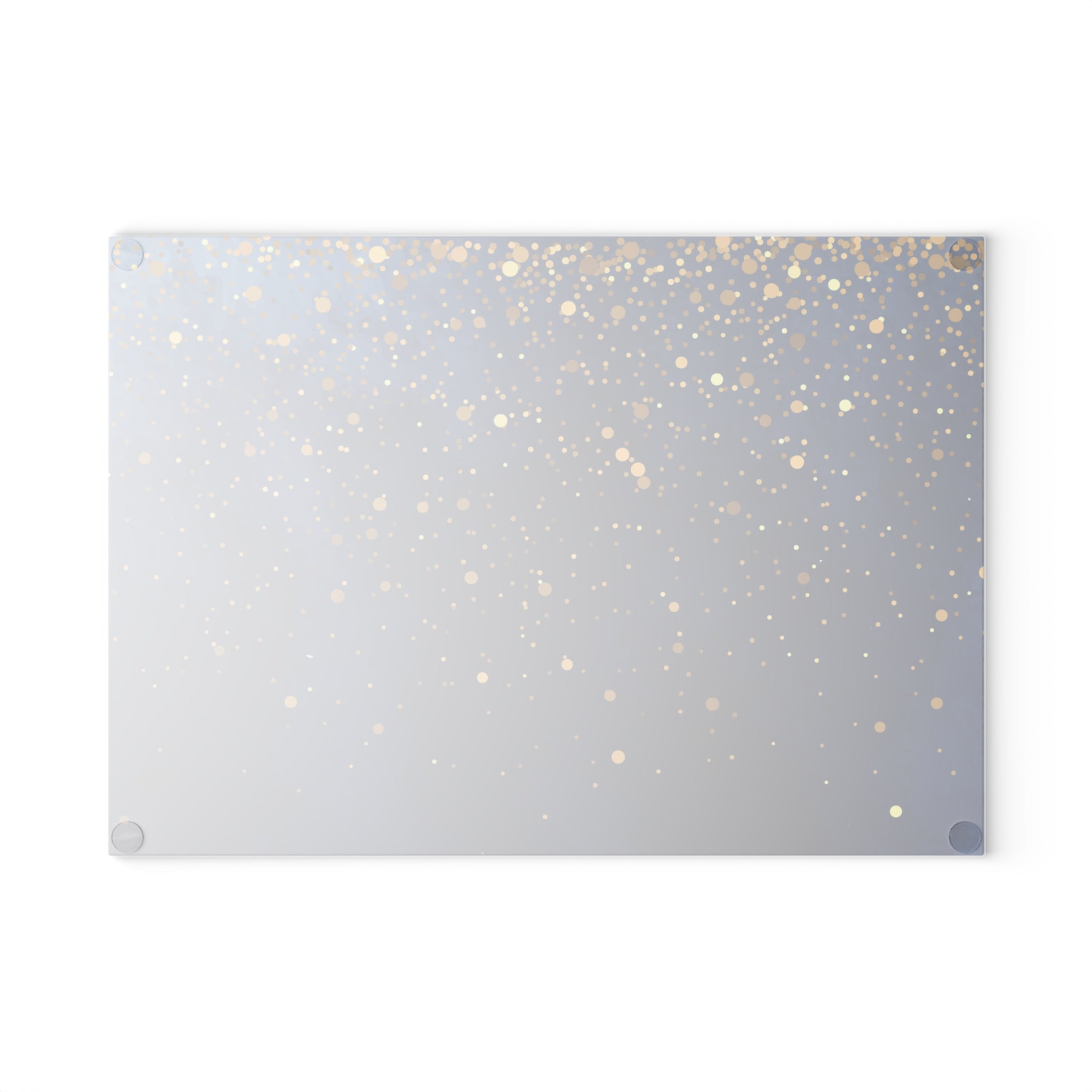 Elegant Glittering Glass Cutting Board - Perfect for Cooking & Entertaining