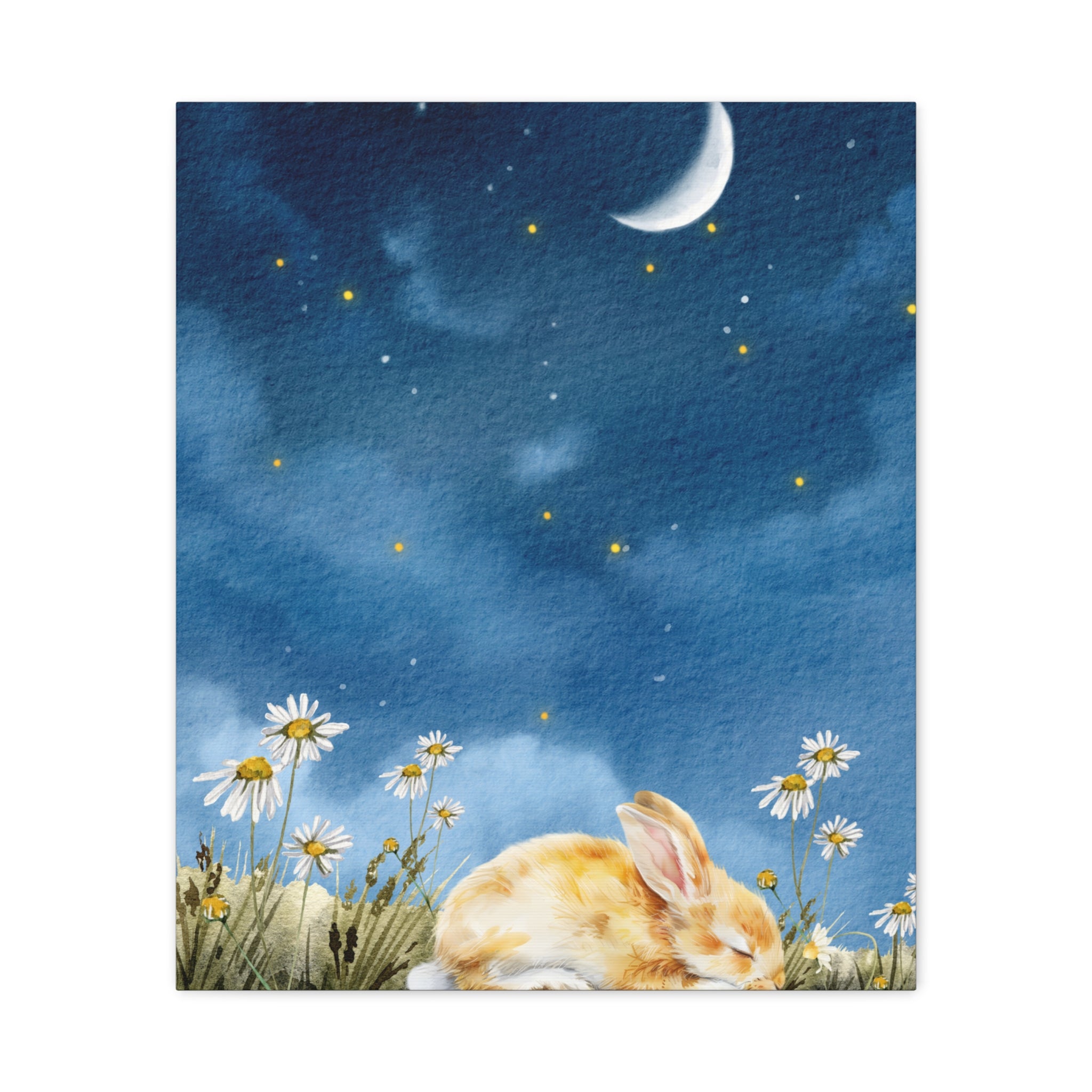 Canvas Print - Sweet Baby Bunny Lullaby Collection 16 x20, 20 x24