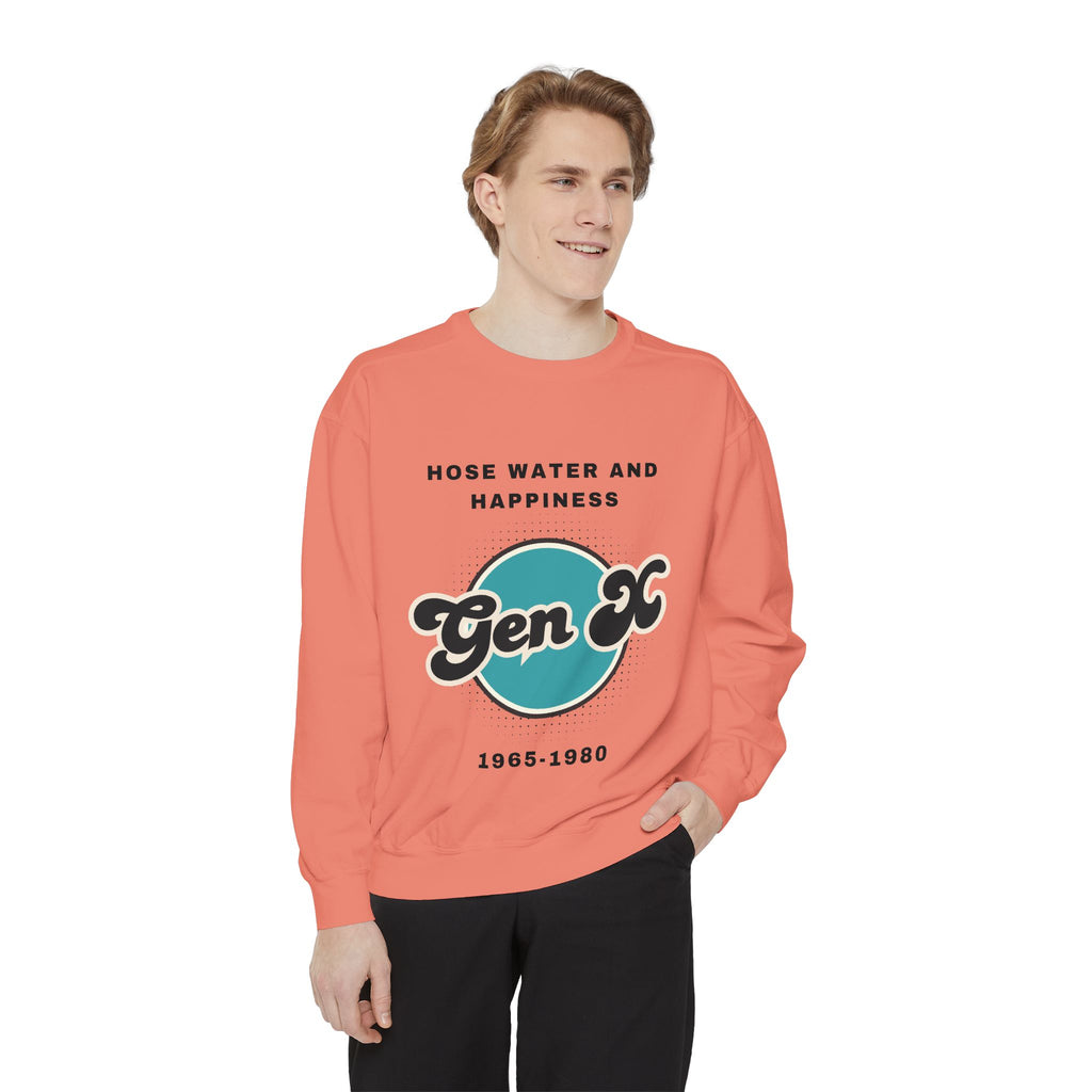 Sweatshirt - Gen X Hosewater and Happiness Generation Raised Tough Design
