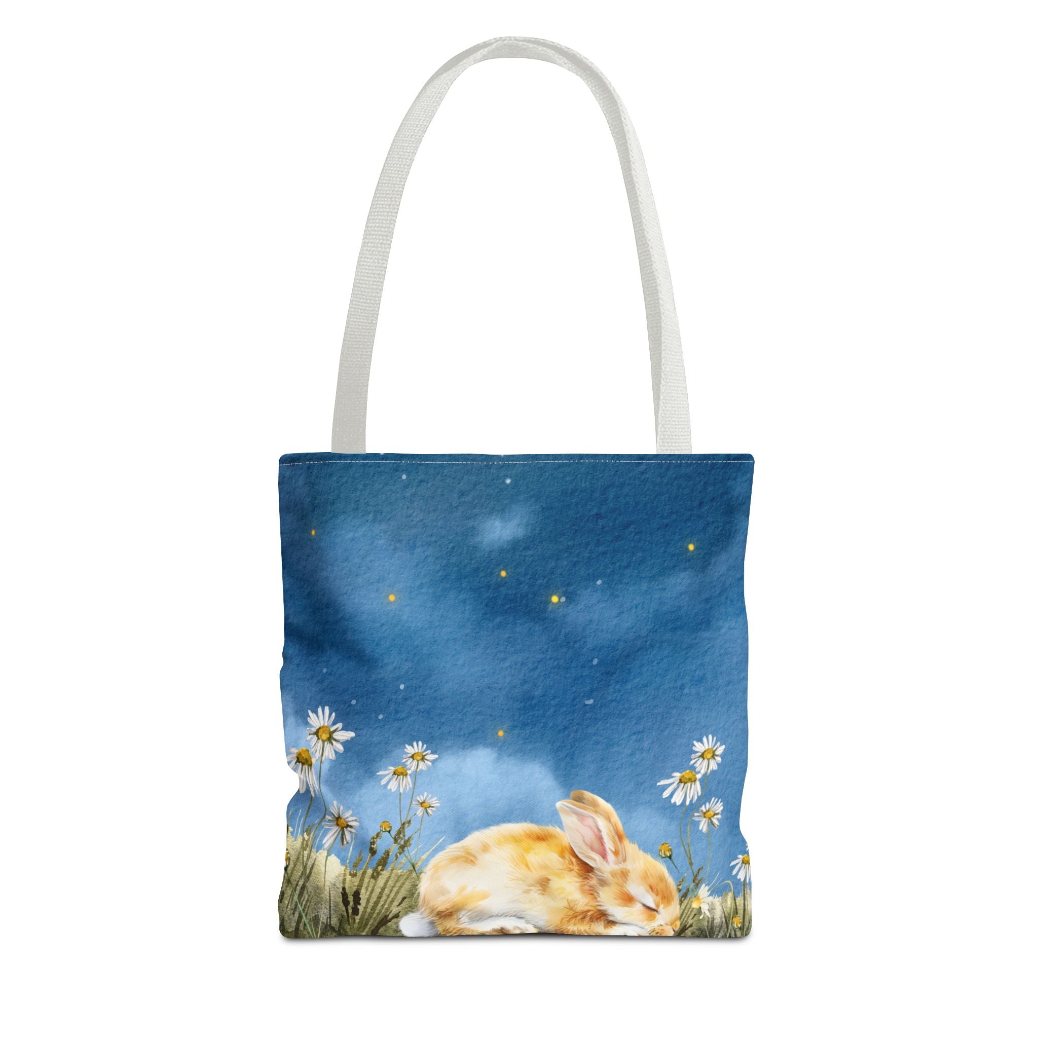 Whimsical Bunny Tote Bag, Cute Animal Bag, Everyday Use, Gift for Nature Lovers, Eco-Friendly Shopper