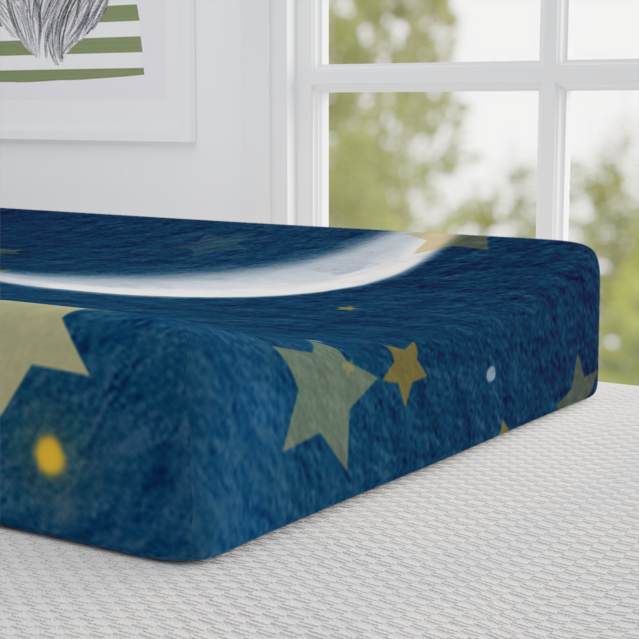 Celestial Star Baby Changing Pad Cover
