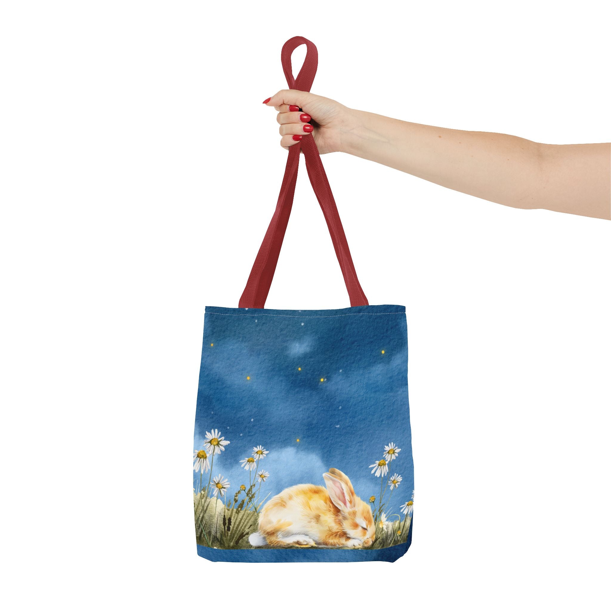 Whimsical Bunny Tote Bag, Cute Animal Bag, Everyday Use, Gift for Nature Lovers, Eco-Friendly Shopper