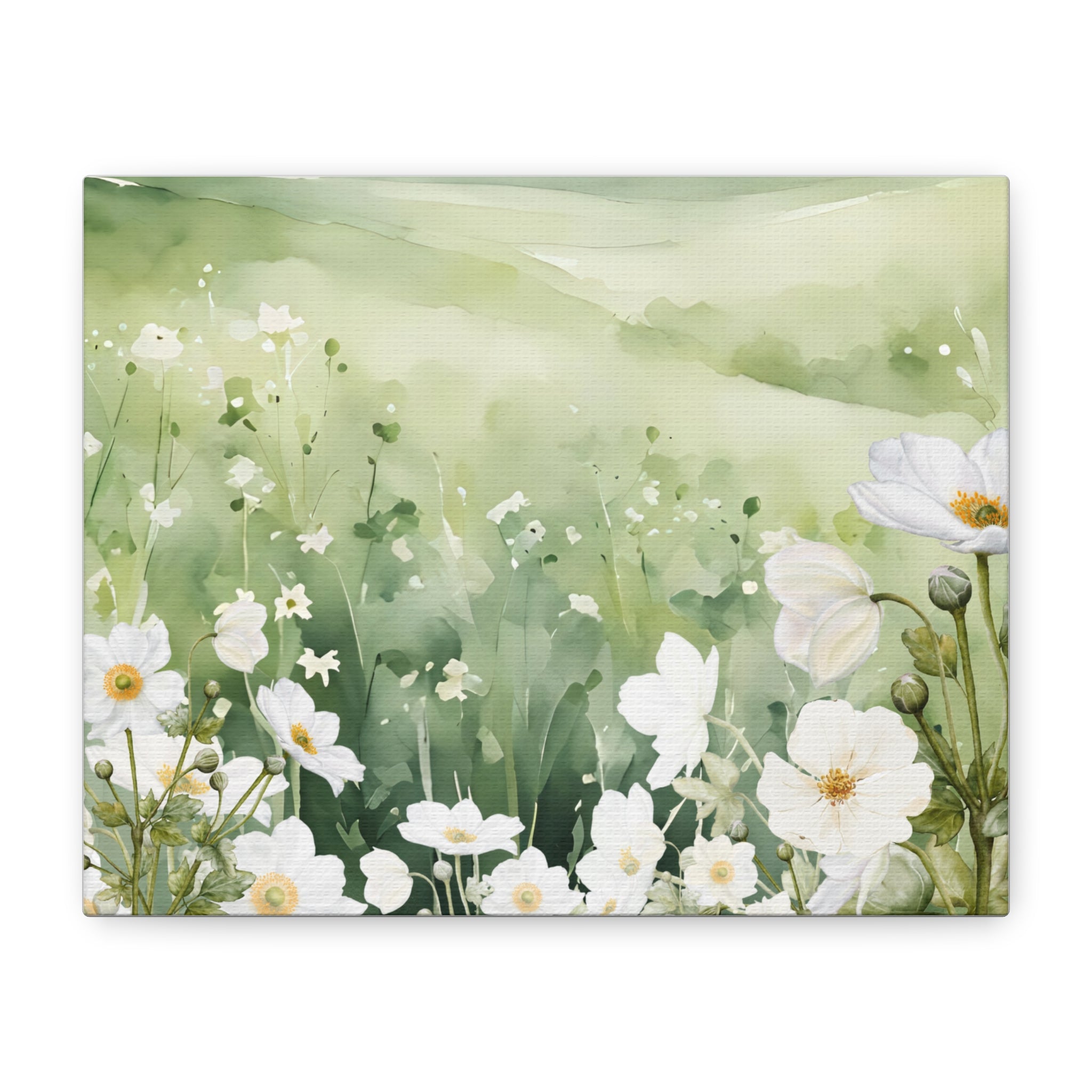 Watercolor Floral Art Print, Home Decor, Gift for Her, Wall Art, Cottagecore Aesthetic, Nature Lover's Decoration 10 x 8