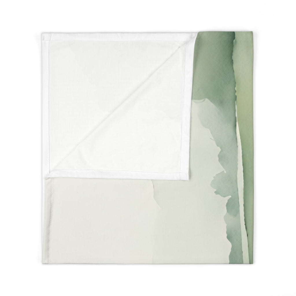 Serene Floral Baby Swaddle Blanket - Soft and Cozy for Newborns