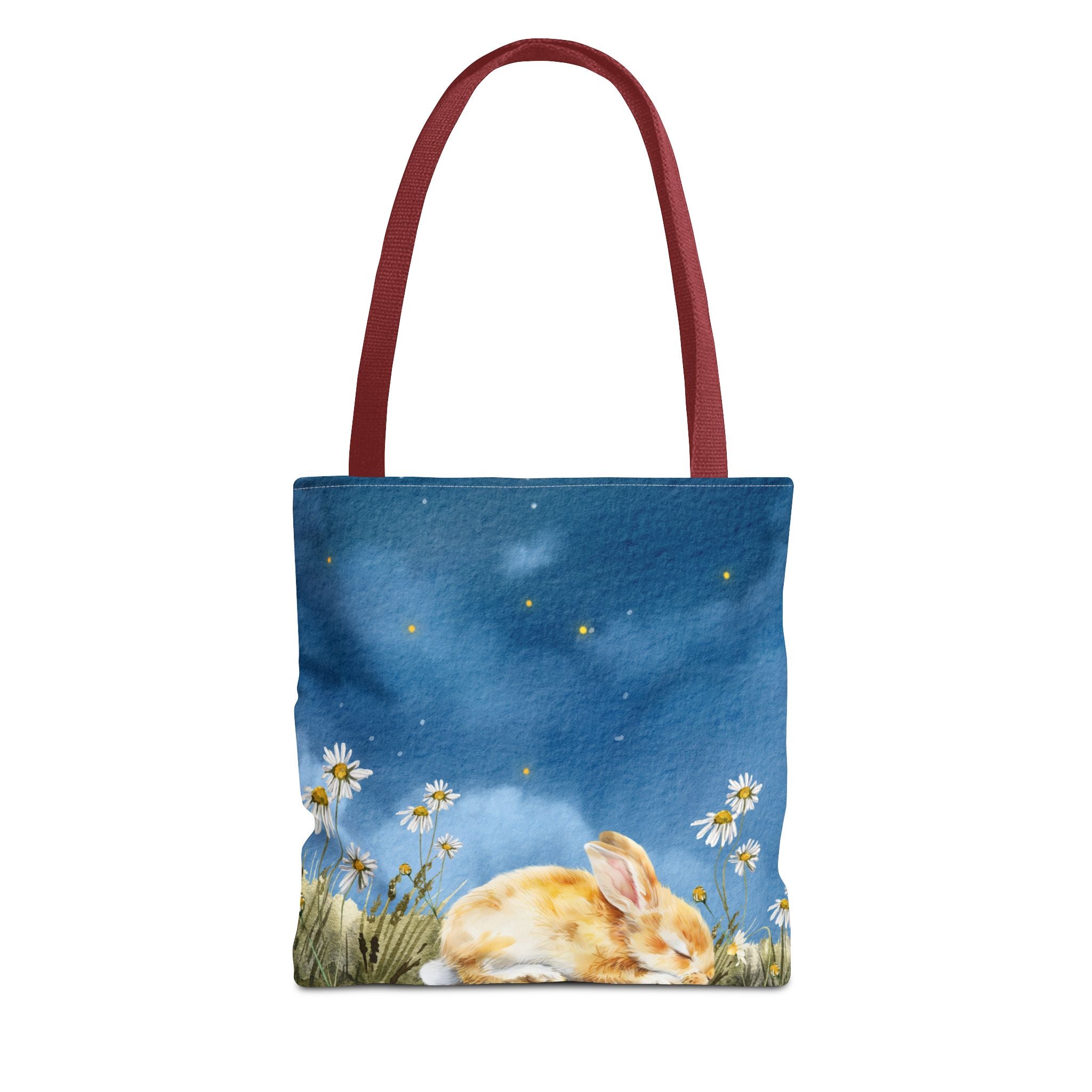 Whimsical Bunny Tote Bag, Cute Animal Bag, Everyday Use, Gift for Nature Lovers, Eco-Friendly Shopper