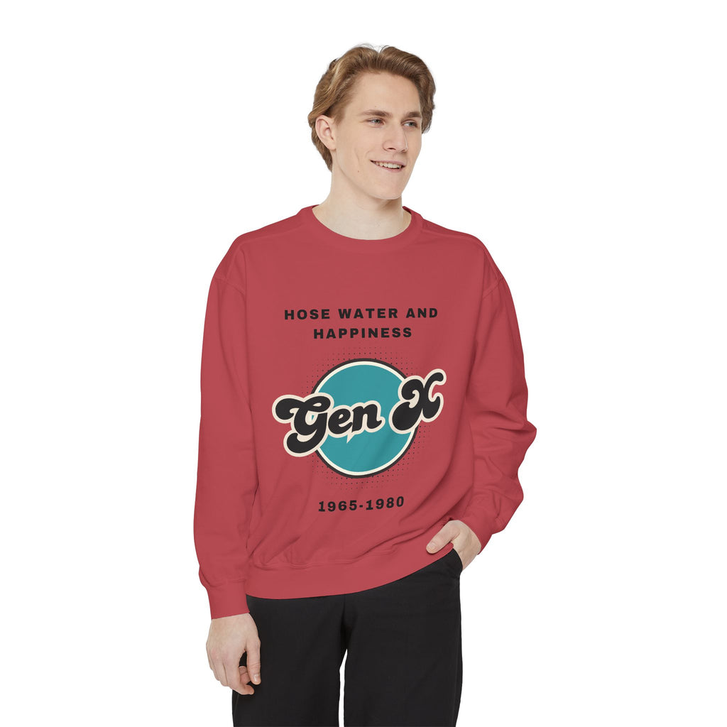 Sweatshirt - Gen X Hosewater and Happiness Generation Raised Tough Design