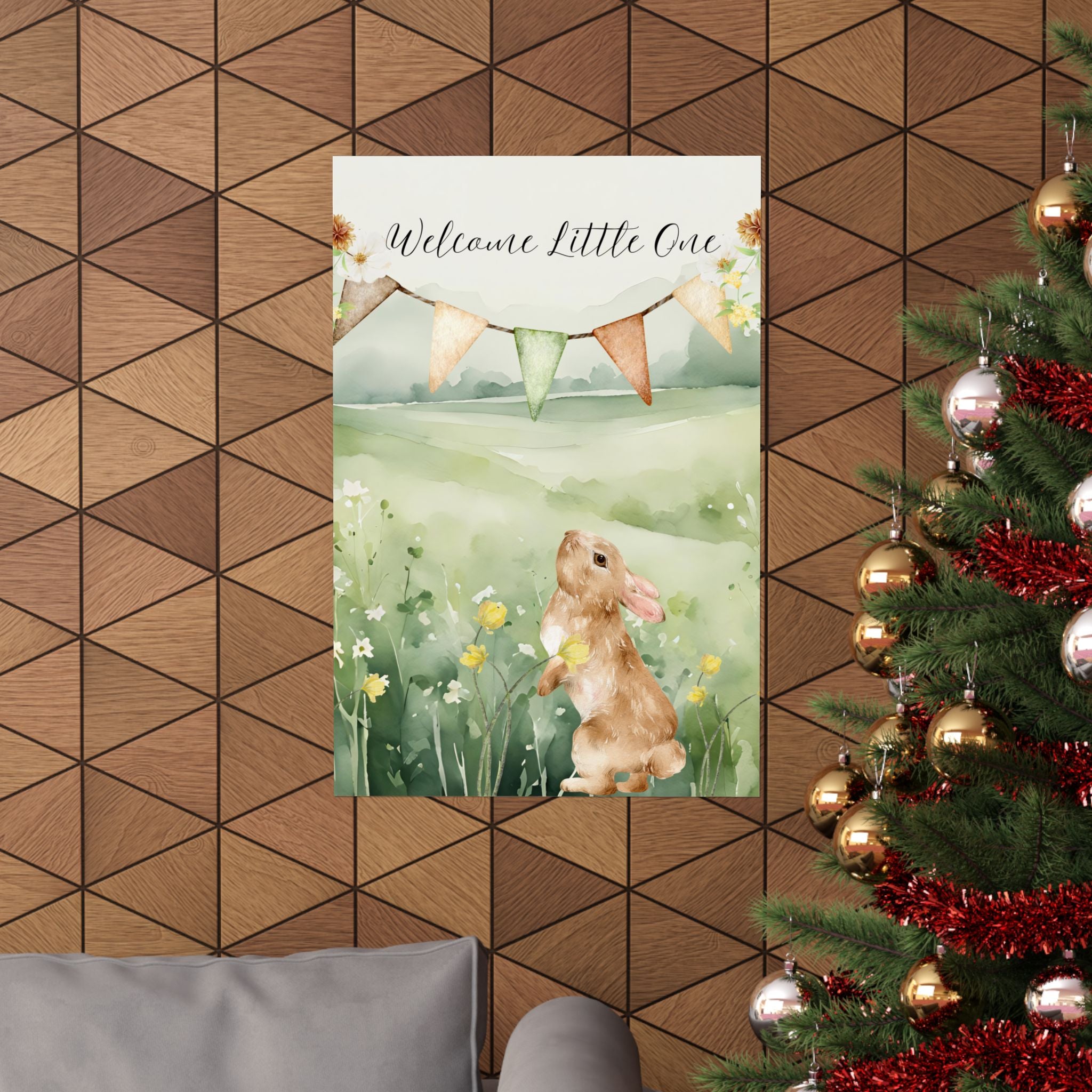 Bunny Poster 20 x 30, 24 x 36