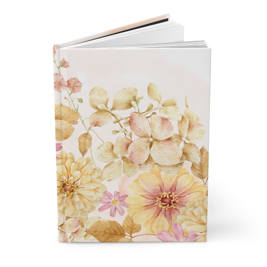 Floral Hardcover Journal for Writing & Inspiration