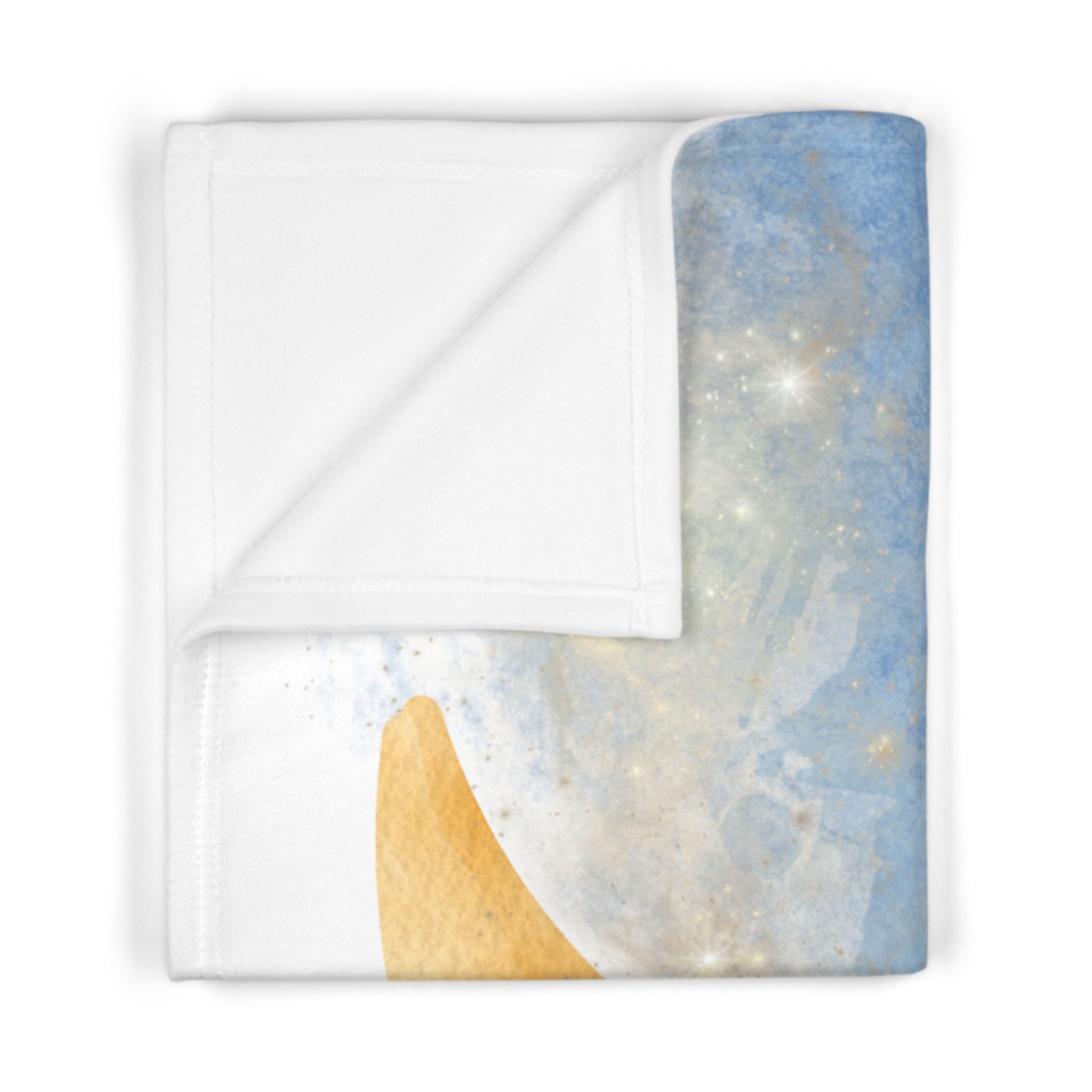 Celestial dreams Rabbit Soft Fleece Baby Blanket