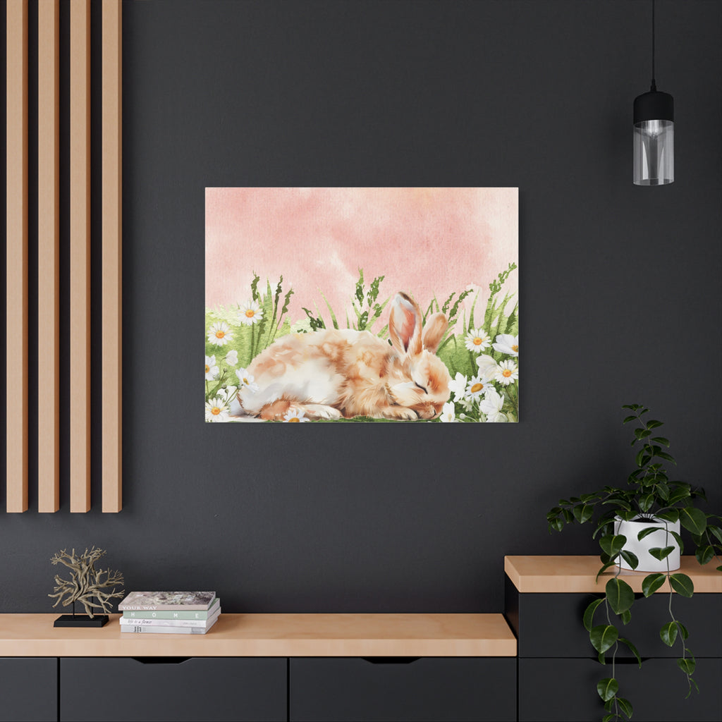 Canvas Print Baby Bunny