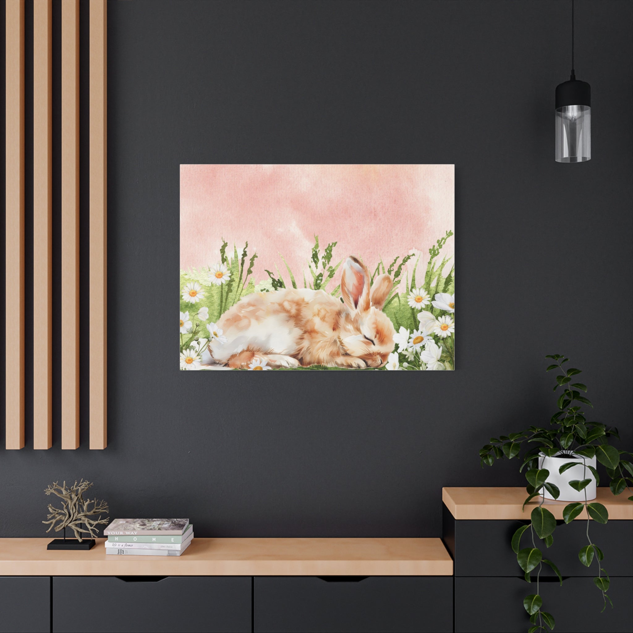 Canvas Print Baby Bunny