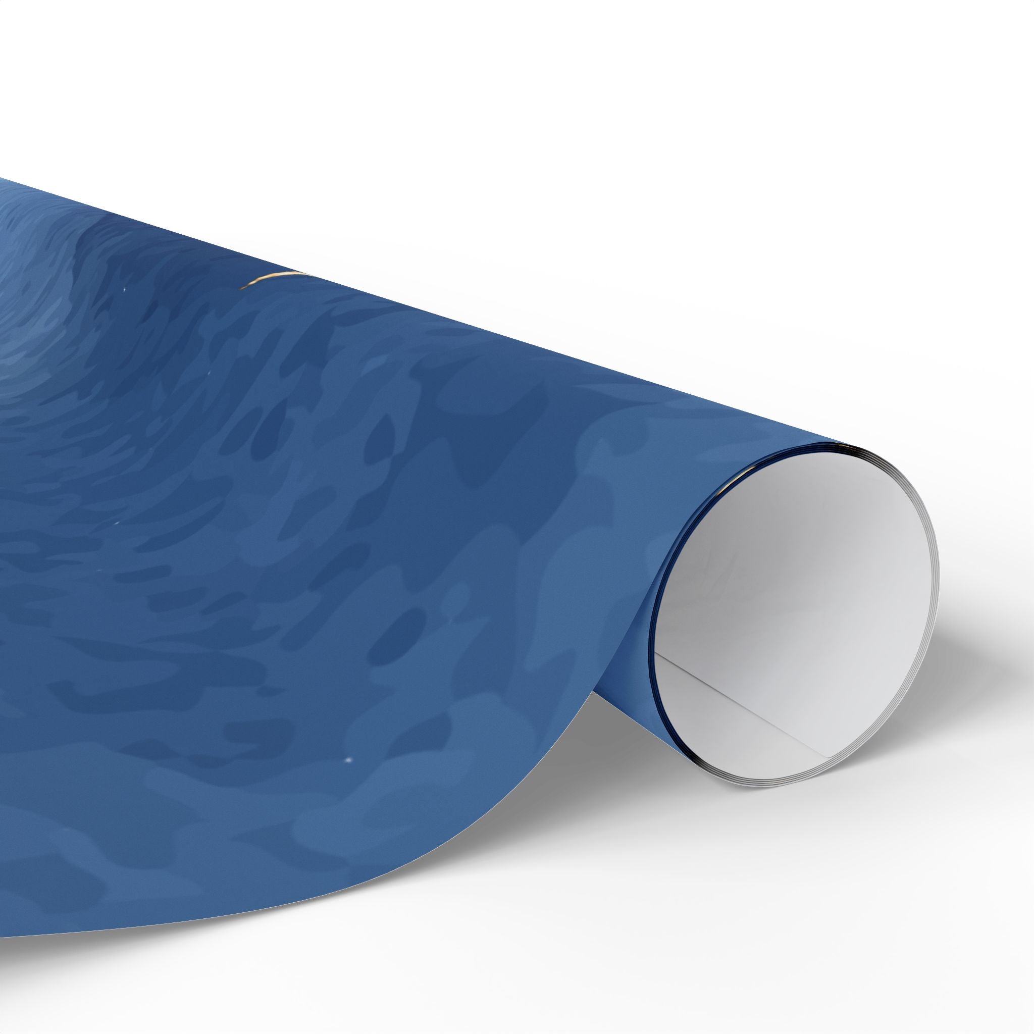 Elegant Gold Leaf Wrapping Paper Roll