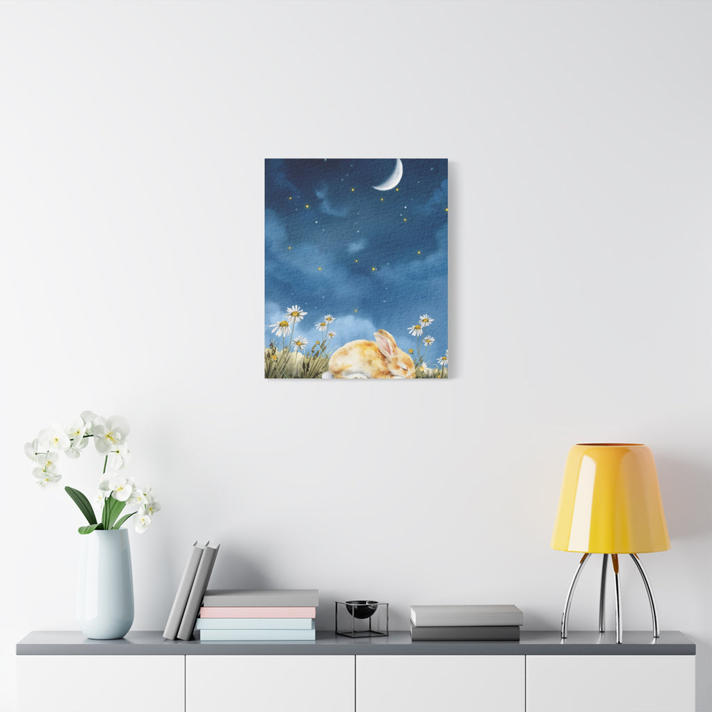 Canvas Print - Sweet Baby Bunny Lullaby Collection 16 x20, 20 x24