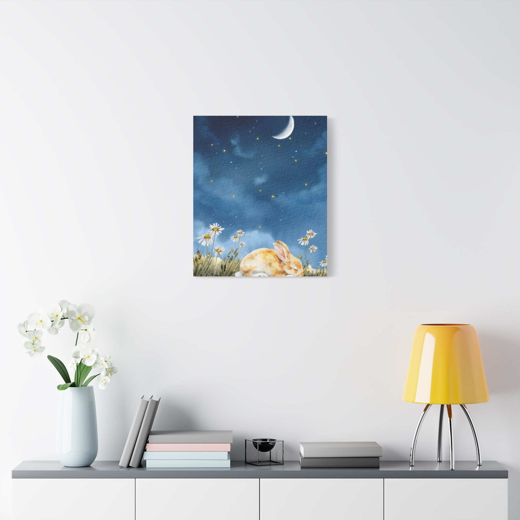 Canvas Print - Sweet Baby Bunny Lullaby Collection 16 x20, 20 x24