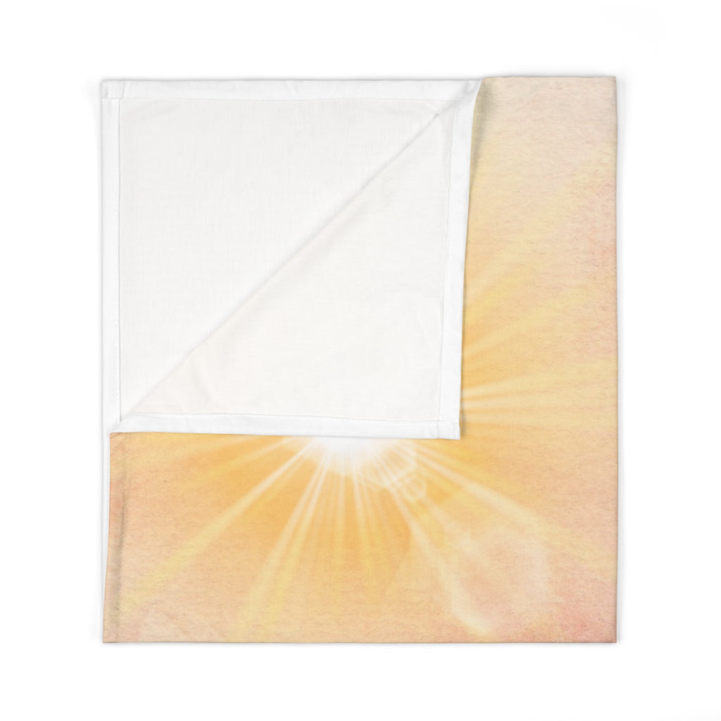 Swaddle Blanket - Sweet Baby Bunny Vintage Vibe Design