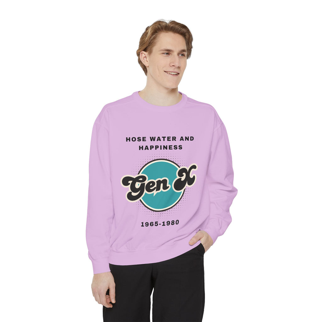 Sweatshirt - Gen X Hosewater and Happiness Generation Raised Tough Design