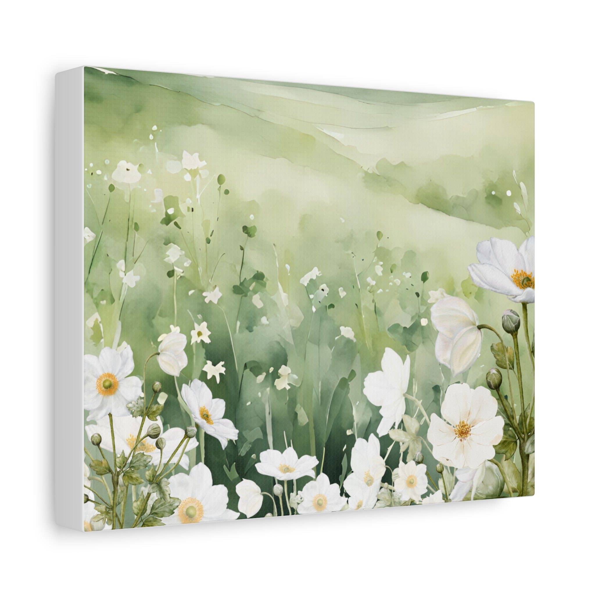 Watercolor Floral Art Print, Home Decor, Gift for Her, Wall Art, Cottagecore Aesthetic, Nature Lover's Decoration 10 x 8